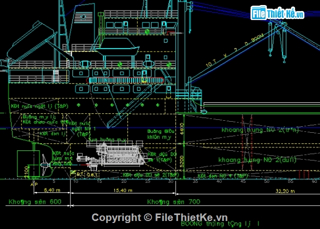 tầu thủy,tầu 7000 tấn,cad tầu container